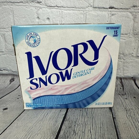 Procter & Gamble Other - Ivory Snow Gentle Care Laundry Detergent Powder Gentle Cycle 24 OZ  *READ*